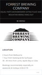 Mobile Screenshot of forrestbrewing.com.au